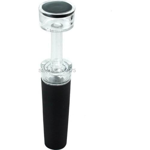 By dhl 500pcs practical Vacuum Wine Saver Pump Air Pump Stopper Vacuum Sealed Saver Bottle Stoppers Bar Tools