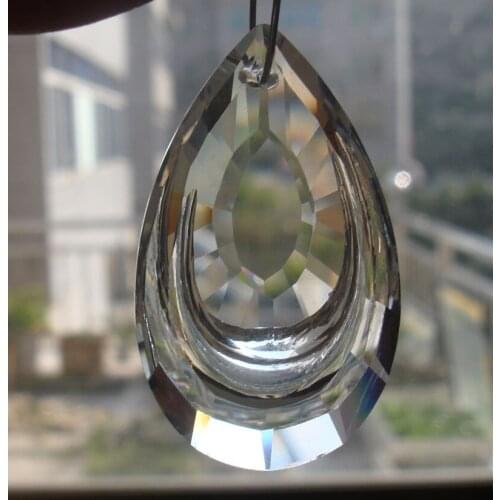 Hot Sale Double Drip Crystal Chandelier Part Pendant SUNCATCHER Crystal Chandelier Parts
