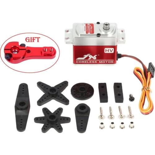 JX PDI-HV7232MG 30KG Large Torque 180Degree High Voltage Digital Servo For RC Helicopter Parts