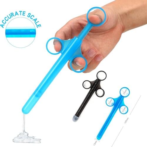 Lubricant Applicator Enema Injector Anal Vagina Clean Tools Syringe Sex Aid Tool Lube Launcher Sex Toys For Couple Adult Erotic