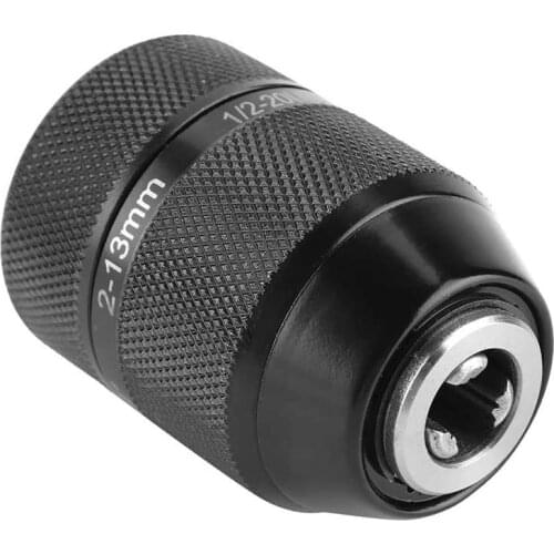 Metal Drill Chuck 13mm Metal Drill Chuck 1/2 Mount Self Locking Keyless Drill Chuck