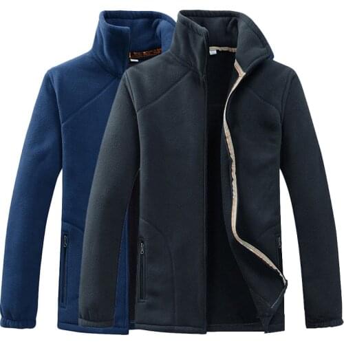 LoClimb Mens Polar Fleece Jacket Men 2018 Spring Warm Outdoor Sports Windproof Coats Male Trekking Camping Hiking Jackets,AM210