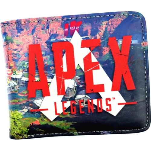 New Arrival Hot Game APEX Legends Wallet Short PU Leather Short Purse With Card Holder Coin Pocket