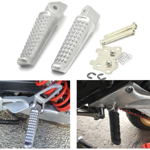 Motorcycle Front and Rear Footrests Foot pegs For Honda CBR1100XX CBR600 VFR800 VTR250 CBR1000F CBR600F CBR600 F3 F4 F4i