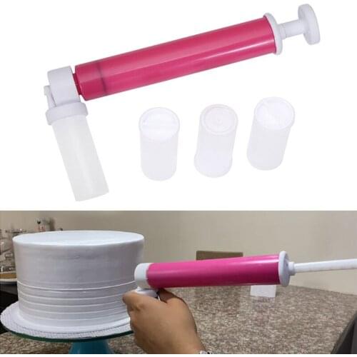 Cake Spray Gun Cake Airbrush Coloring Sprayer Duster Manual Watering Can Cake Decorating Tools Kitchen Baking Tools