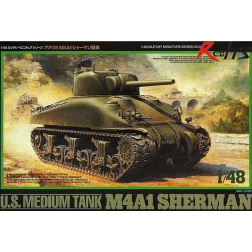 RealTS Tamiya #32523 1/48 WWII US Medium Tank M4A1 Sherman