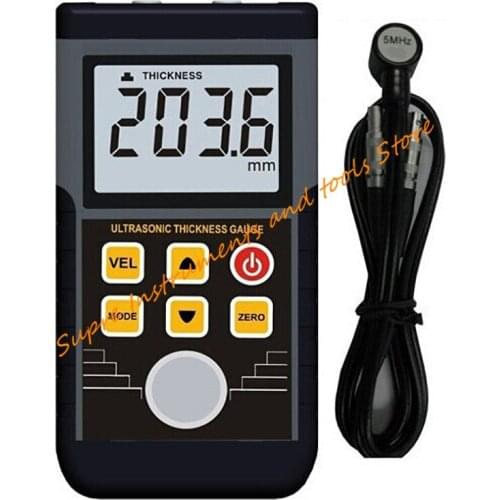 TECMAN TM130 TM130D Ultrasonic Thickness Gauge Steel Ultrasonic Thickness Gauge Thickness Gauge Wall Thickness Gauge Meter