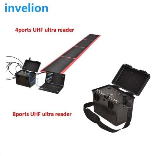 Uhf rfid complete device consisting of software and rfid reader USB&TCP/IP /floor antenna/ tag for race timing system 860-960Mhz