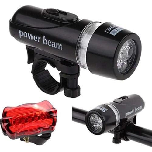 Waterproof Bicycle Front Back Light Set Bike Tail Light MTB Mountain Road Bike Rear Light Cycling Flashlight Bike Accessories