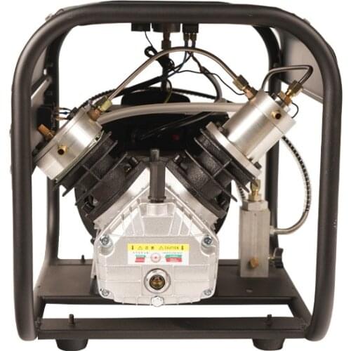 4500Psi Double Cylinder High Pressure Pcp Air Compressor Electric Air Pump Air Compressor for Diving Scuba Filling