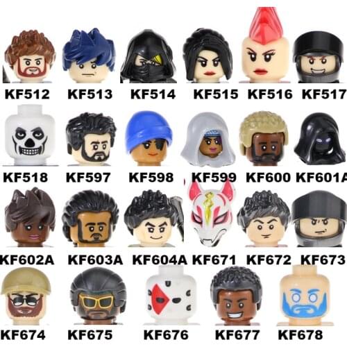 Famous Game With Weapon Building Blocks Burnot Sledgehammer Action Figures For Children Toys Gift KF6050 KF6058 KF6038 KF6043