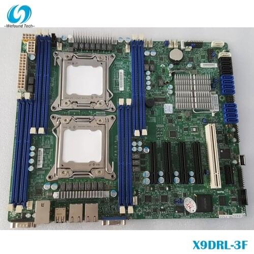 100% Working server Motherboard for X9DRL-3F LGA2011 256G Fully Tested