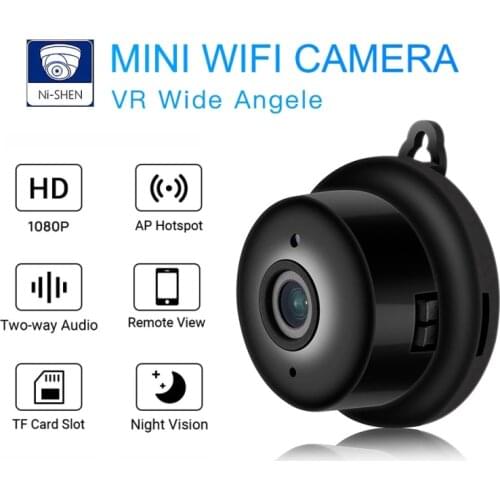 1080P HD Mini IP WIFI Camera Camcorder Wireless WiFi Home Security Protection Remote Control DVR HD Night Vision Hid Den Cameras