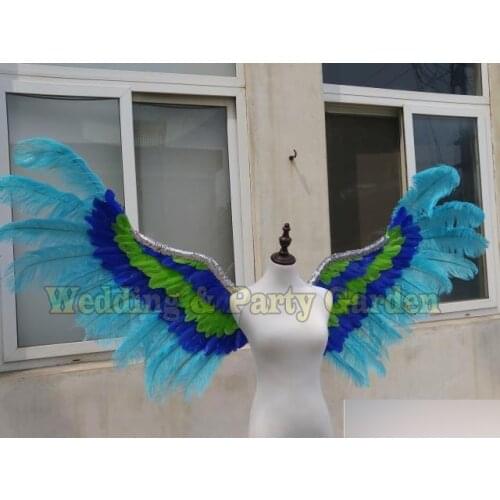 2017 new style angel wings props catwalk show props festival Angel Feather wings Window props underwear