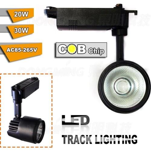 4pcs/lot cheap commercial high power 30w 2200lm led track lamp LED Spot Light High lumen efficiency indoor clothing track light