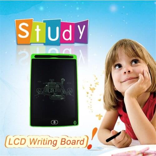 8.5 Inches Mini Small Boards Blackboard LCD Tablet Magnetic Chalkboard for Girls Boys Graffiti Chalk Electronic Writing Board