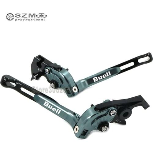 For BUELL Ulysses XB12XT/XB12X 2009 Aluminum Motorcycle Folding Extendable Adjustable Brakes Clutch Levers Motorcycle Parts
