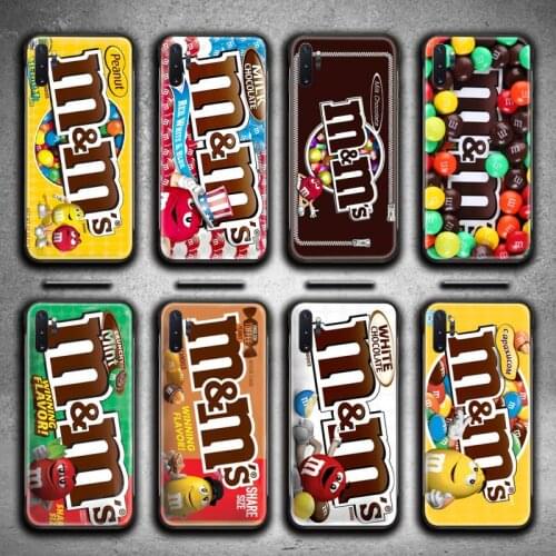M&Ms Chocolate Nutella Bottle package Phone Case For Samsung Galaxy Note20 ultra 7 8 9 10 Plus lite J7 J8 Plus 2018 Prime M21