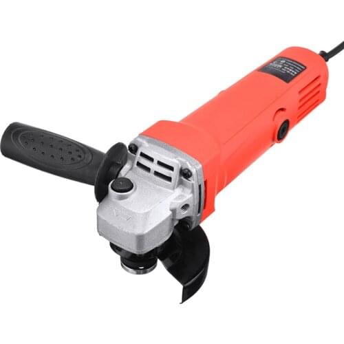 220V Multi-function 980W Electric Angle Grinder 115mm Heavy Duty Cutting Grinding with 2 Discs Power Tools Electric Polisher