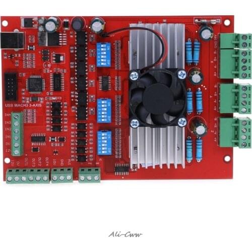 MACH3 CNC USB 100Khz Breakout Board 3 Axis Interface Driver Motion Controller