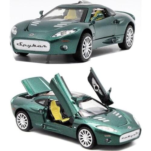 1:32 SPYKER C8 Sports Car Alloy Car Model Diecasts & Toy Vehicles Metal Car Model Simulation Miniature Scale Childrens Toy Gift