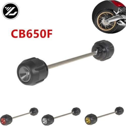 Motorcycle Accessories Bobbins Falling Protection CNC Crash Pads Frame Slider Protector Fits For Honda CB 650F CB650F 2018