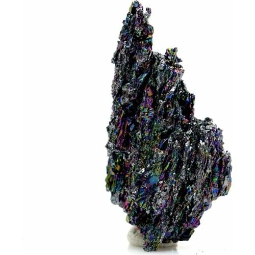 Natural Colorful Mineral Ore Ornaments Malachite With Colorful Light Home Kitchen Decoration Quartz Mineralstone Titanium