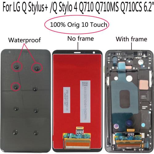 OEM New For LG Q Stylo 4 LM-Q710 Q710MS LML713DL Q710AL LCD Display Touch Screen