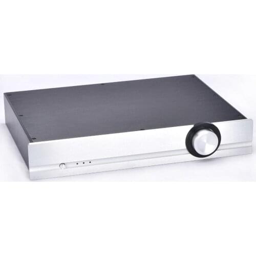 Full Aluminum PASS Preamplifier enclosure case amplifier chassis with knob
