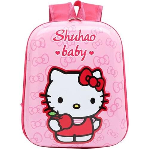 Sanrio Hello Kitty Handbag Cartoon Children Backpack Children Fashion School Bag Boys and Girls Backpack