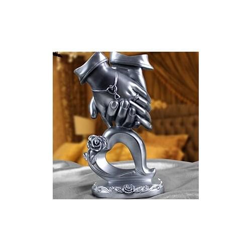 Wedding gifts, creative, holds hand, Home decor, ornaments, lovers gift, wedding, girlfriend, Marriage crafts with gift box