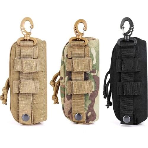 Outdoor Hunting Sunglasses Case Military Molle Pouch Goggles Storage Box Nylon Outdoor Pouches Case Pocket Camo Bag