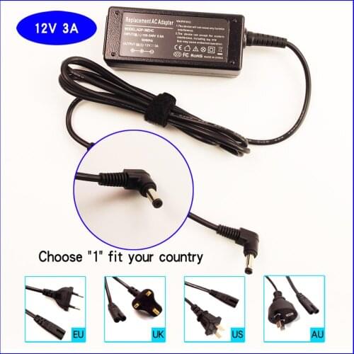 12V 3A 36W Netbook Ac Adapter Charger for ASUS Eee PC S101 S101H T101M T101MT T91 T91MT 90-OA00PW9100 ADP-36EH C EXA0801XA