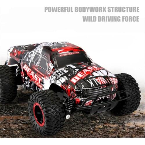 2.4GHz Remote Control Vehicles RC Cars Bigfoot Monsters Rock Climbing Truck High Speed Off-Road Remote Control Car Toys