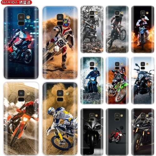 Soft Case For Samsung Galaxy A10 A20 A30 A40 A50 A70 S A21 A31 A41 A51 A71 S a10s Cover Star Moto Cross Motorcycle Love