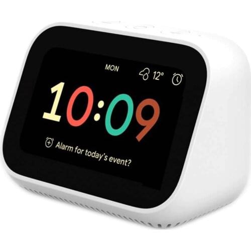 Xiaomi-bluetooth 5,0 touch screen speaker, 3,97 inch Digital display alarm clock device, WiFi, conexi