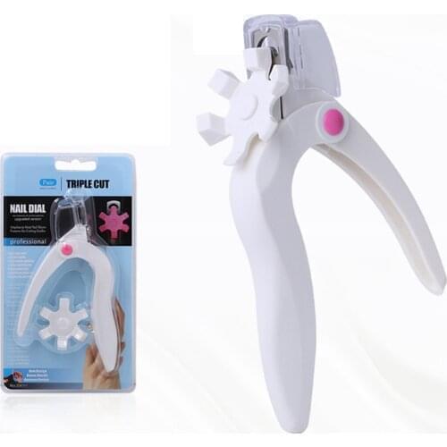 5pcs Nail Art Nail Edge Clipper Cutter Acrylic Gel False Tips French U Shaped Trimmer Manicure Tool 3 Styles Cutting Ways