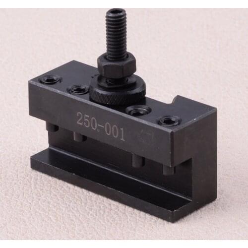 LETAOSK 250-001 Black Steel Quick Change Turning Boring And Facing Post Holder Fit for CNC Lathe Tool