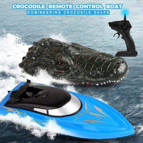 2 in 1 RC Boat, Remote Control Racing Boats for Pools and Lakes Pond Garden, 10km/H 2.4G Mini Speed Boat with Disassembled