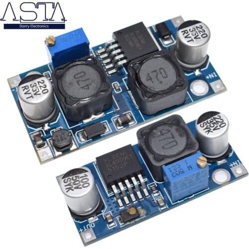 H92 DC-DC Auto Boost Buck adjustable step down Converter XL6009 Module Solar Voltage