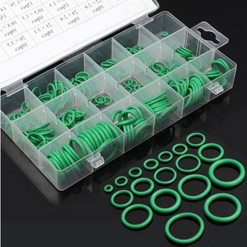 270Pcs 18Sizes Kit Car Air Conditioning Auto A/C Repair HNBR Rubber ORings Set