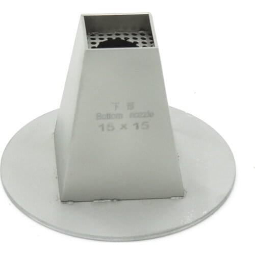 15mm x 15mm Bottom Bga Hot Air Nozzle For Honton / Zhuomao / SCOTLE-IR360 SCOTLE-HR6000 SCOTLE-HR460 SCOTLE-HR460C Station