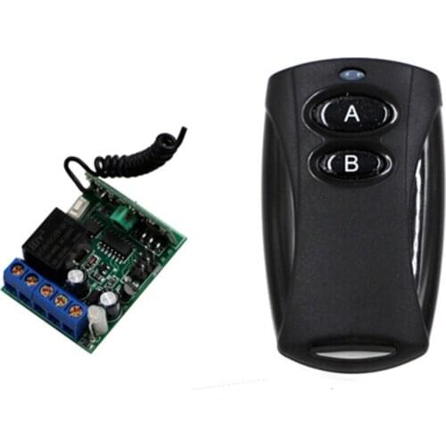 New Arrivals Learning Code DC 12V 1CH RF Wireless Remote Control Lighting Switch Receiver and Transmitter 315/433Mhz for Choose