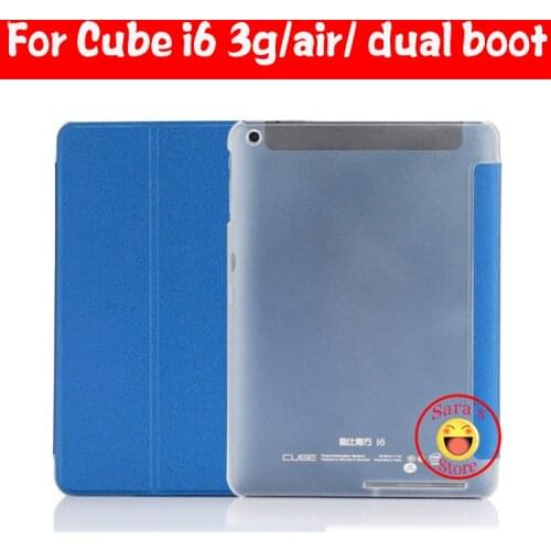 Newset High quality ultra-thin fashion For 9.7 Inch Cube I6 3g,For cube i6 dual boot,For cube i6 air 3g dual boot case cover