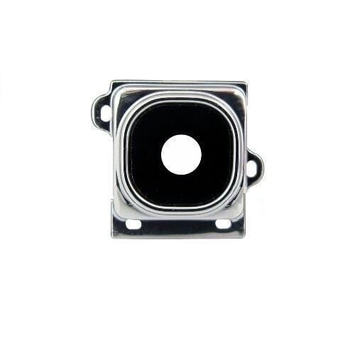 Original New Back Camera Glass Lens+Frame Housing Cover Case For Samsung Galaxy S4 Mini I9190 I9195 Free Shipping