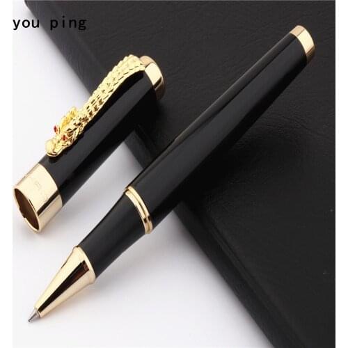 Jinhao1200 Black Dragon Color Business office Nib Medium Rollerball Pen New