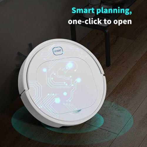 Smart Robot Vacuum Cleaner Mini Intelligent Wireless Pet Hair Vacuum Cleaner Auto Rechargeable Floor Sweeping Robot
