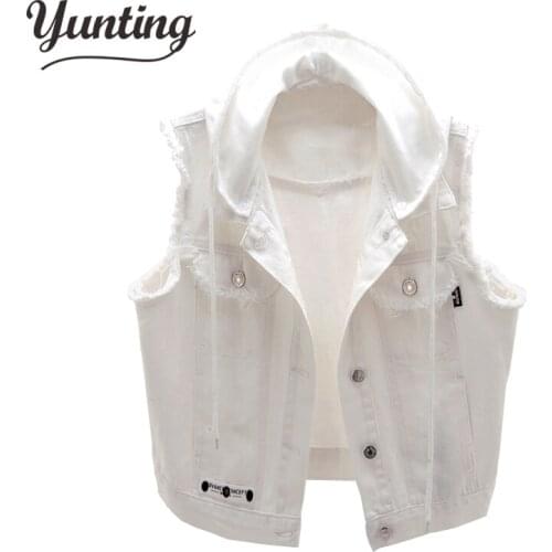 Женские жилеты с капюшоном Yunting China At AliExpress
