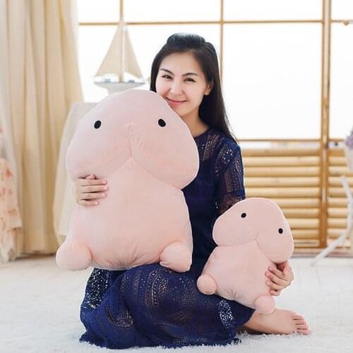 10/20/30/50cm Funny Penis Plush Toy Doll Simulation Penis Pillow toy Soft Stuffed doll Cute Sexy Kawaii Toy Gift For Girlfriend