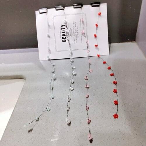 1Pcs Korean Fashion Women Wedding Pearl Headdress Summer Invisible Hair Comb Flower Headband Hair Clip Girls Hair Accessories